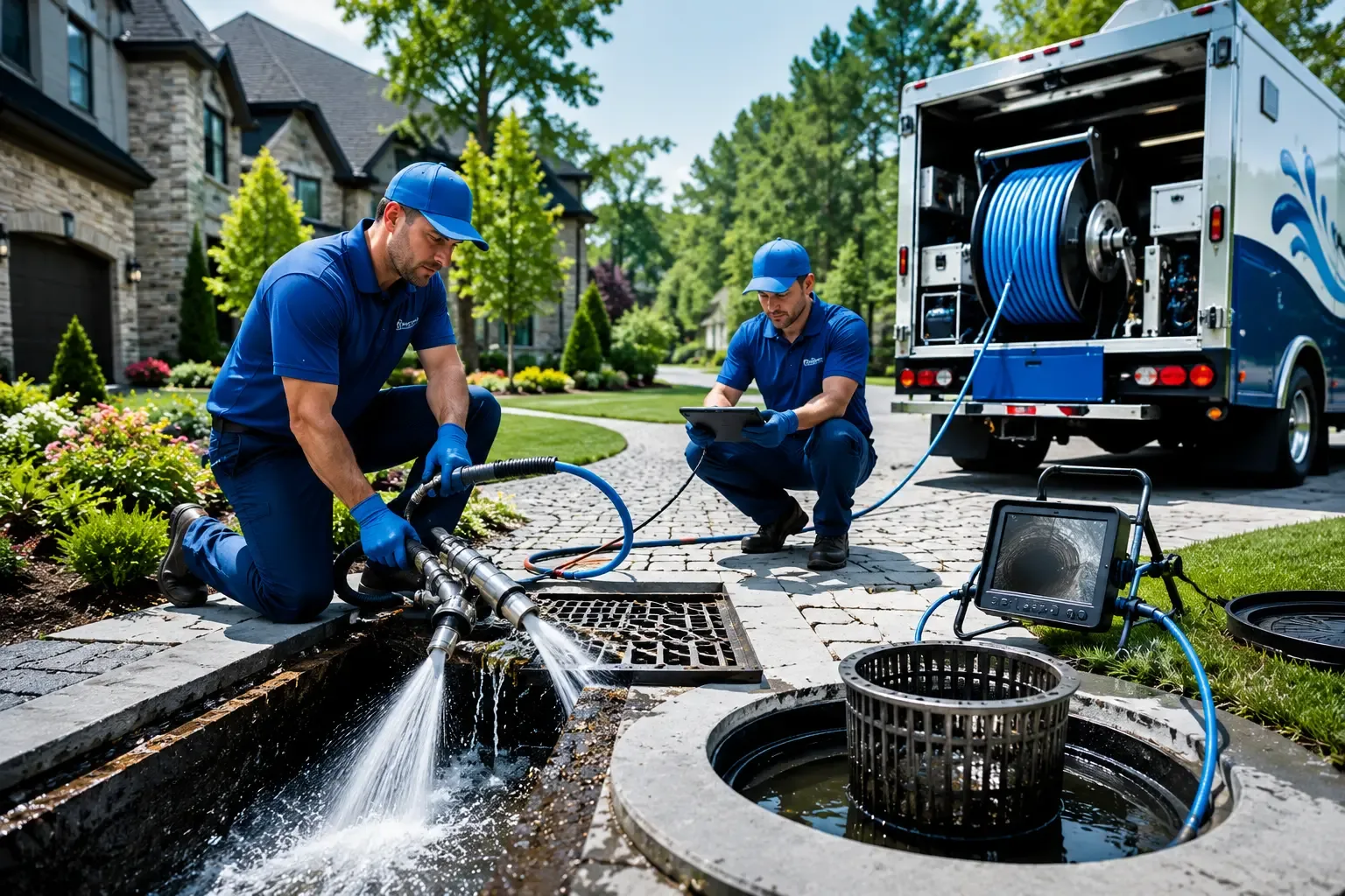 Local outdoor drain cleaning professionals in West Kingston, RI